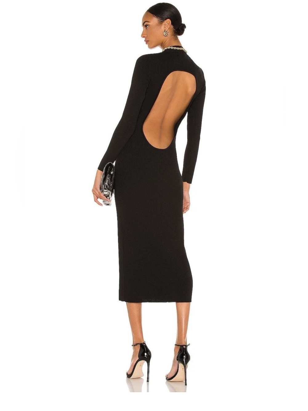 Musier Paris Women's Black Iconic Darc Dress